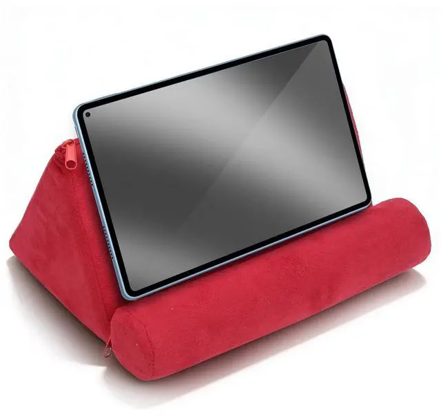 Main image of Pillow Tablet Stand, Bed Rest Cushion Tablet Reading Holder Mobile Phone Support Stand for Smartphones Books Magazines Comfortable Angled Viewing