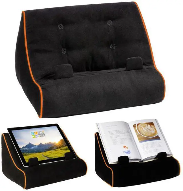 Main image of Thinking Gifts Tablet & Book Stand - Soft Book Couch Black