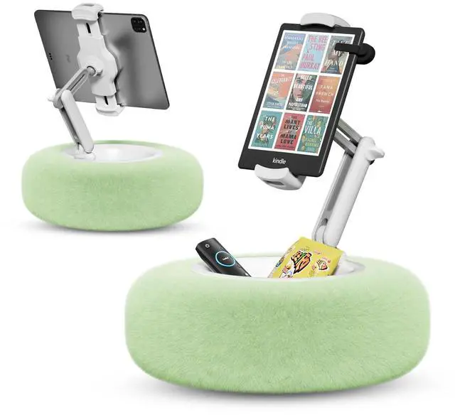 Main image of Tablet Stand Pillow for Bed, Adjustable Tablet Stand with Detachable Snack Bowl, Phone Stand for Bed, Kindle Holder, iPad Holder, Tablet Holder for Reading, Watching Videos and Streaming