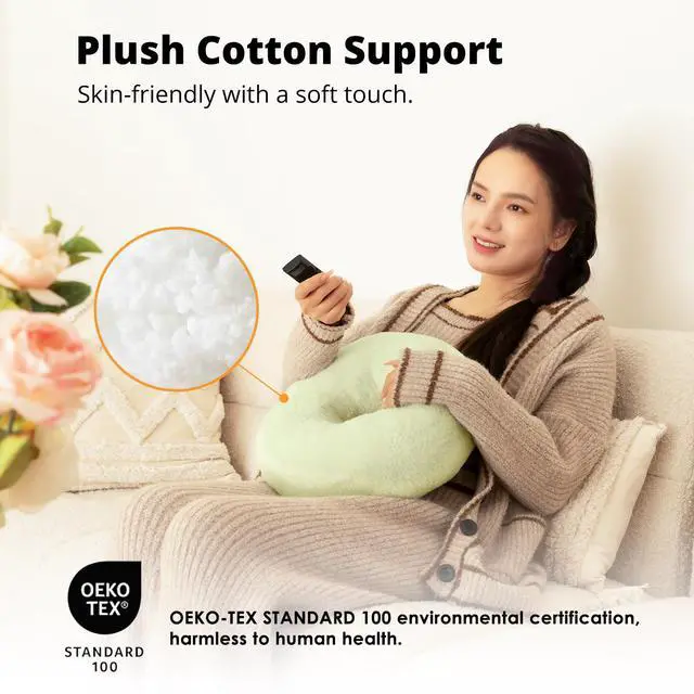Alt view image 6 of 7 - Tablet Stand Pillow for Bed, Adjustable Tablet Stand with Detachable Snack Bowl, Phone Stand for Bed, Kindle Holder, iPad Holder, Tablet Holder for Reading, Watching Videos and Streaming