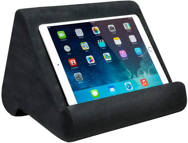 Main image of Pillow Pad Ultra Multi-Angle Soft Tablet Stand, Gray - Comfortable Angled Viewing for iPad, Tablets, Kindle, Smartphones, Books, Magazines, and More