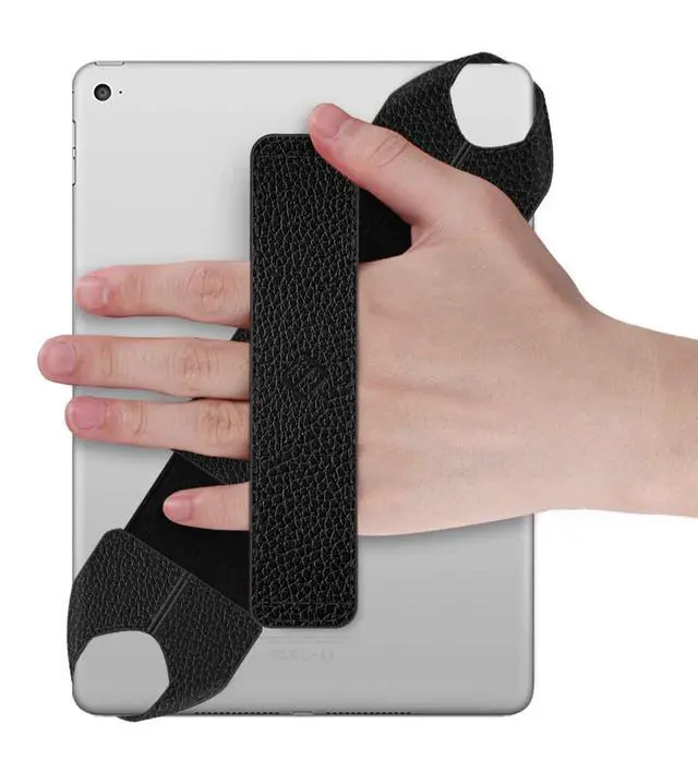 Main image of Universal Tablet Hand Strap Holder for 9-11 Inch Tablets Black