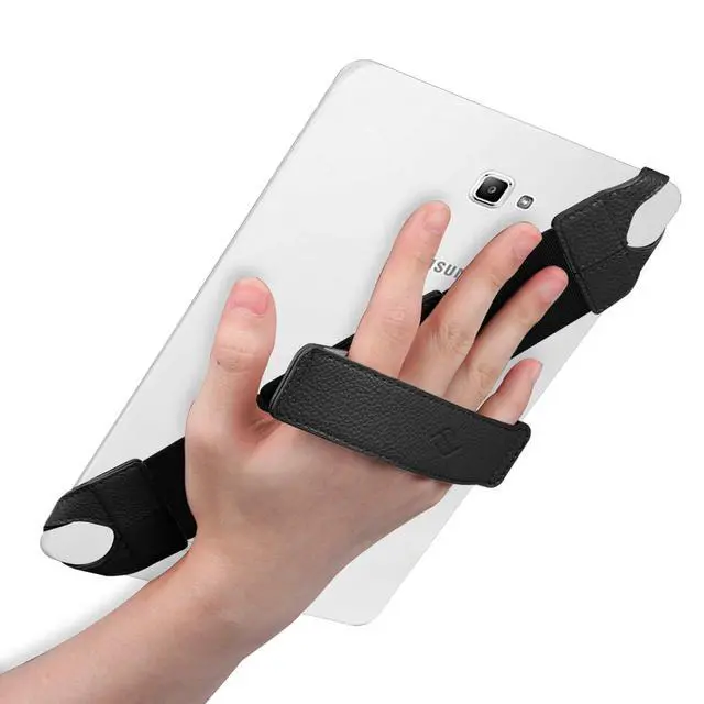 Alt view image 6 of 7 - Universal Tablet Hand Strap Holder for 9-11 Inch Tablets Black