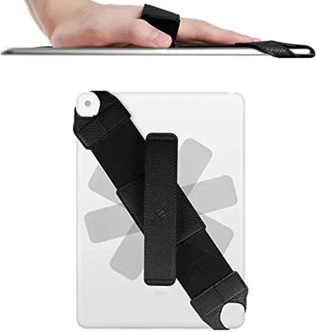 Main image of Universal Tablet Hand Strap Holder for 7-8 Inch Tablets, Black