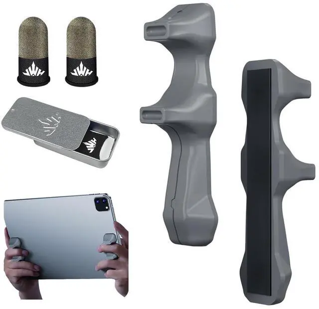 Main image of Gaming Controller For ipad Handle Washable & Reusable Anti-Slip Silicone Gamepad Hand Grip Multi-Finger Triggers Operation Tablet Game Controller For Pubg Knives Out Rules Of Survival