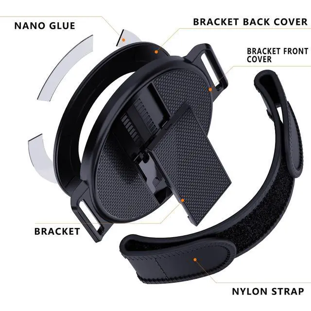 Alt view image 6 of 7 - Tablet Stand with Hand Strap - Universal Tablet Hand Strap Holder & Loop Fastening Handle Grip with Velcro Adjustable Length for iPad Pro 9-11 Inch iPad mini 6/7 Samsung Tablets