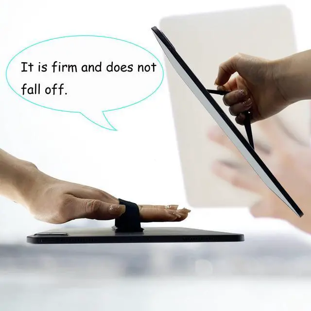 Alt view image 3 of 6 - Hand Holder Strap for iPad, Tablet & Large Phone, Handle Grip