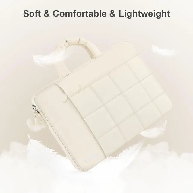 Alt view image 5 of 7 - 360 Protective Laptop Case 13.3 inch,13-14 inch Puffy Laptop Sleeve