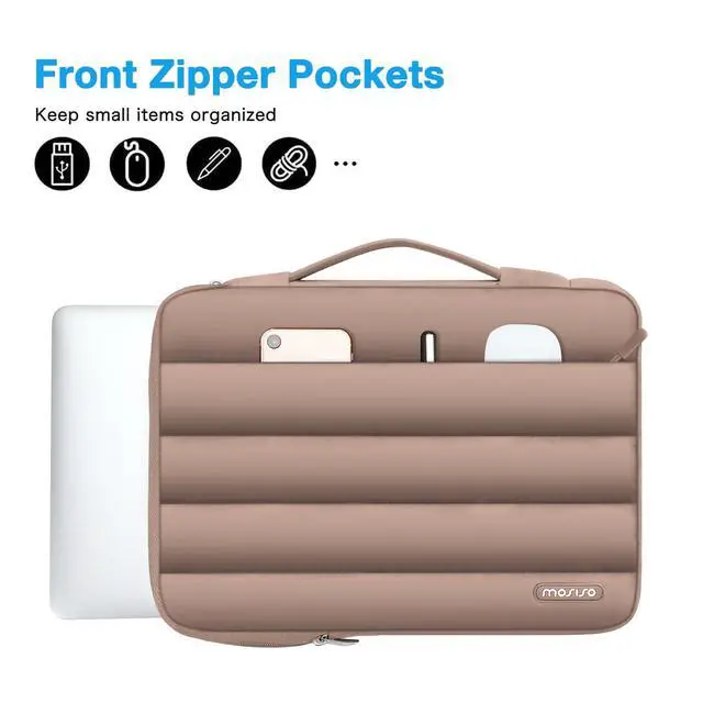 Alt view image 2 of 7 - 360 Protective 13-14 inch Laptop Case, 13.3 inch Puffy Laptop Sleeve