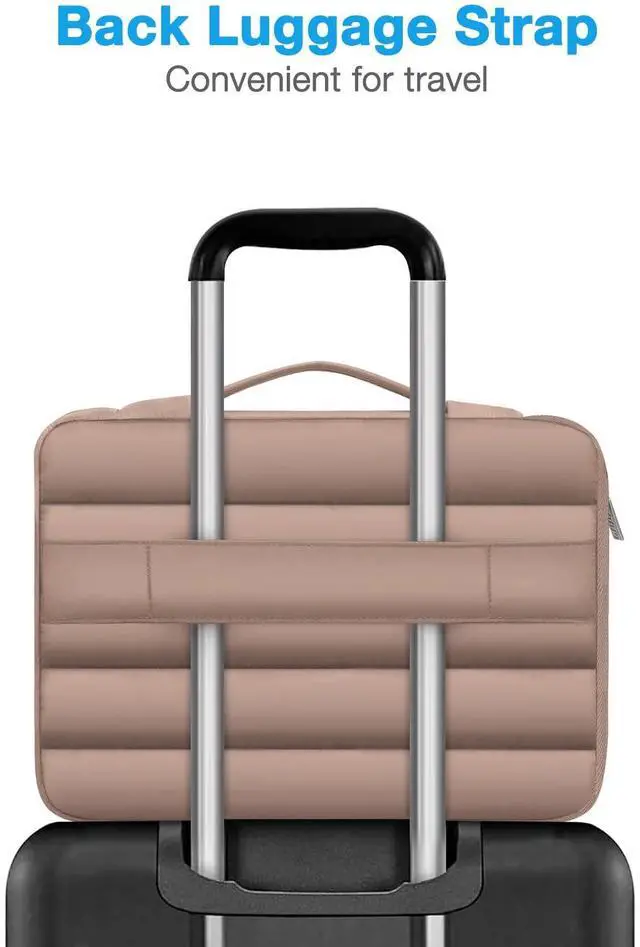 Alt view image 4 of 7 - 360 Protective 13-14 inch Laptop Case, 13.3 inch Puffy Laptop Sleeve