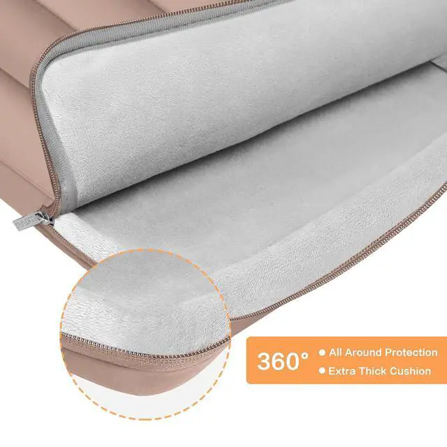 Alt view image 3 of 7 - 360 Protective 13-14 inch Laptop Case, 13.3 inch Puffy Laptop Sleeve
