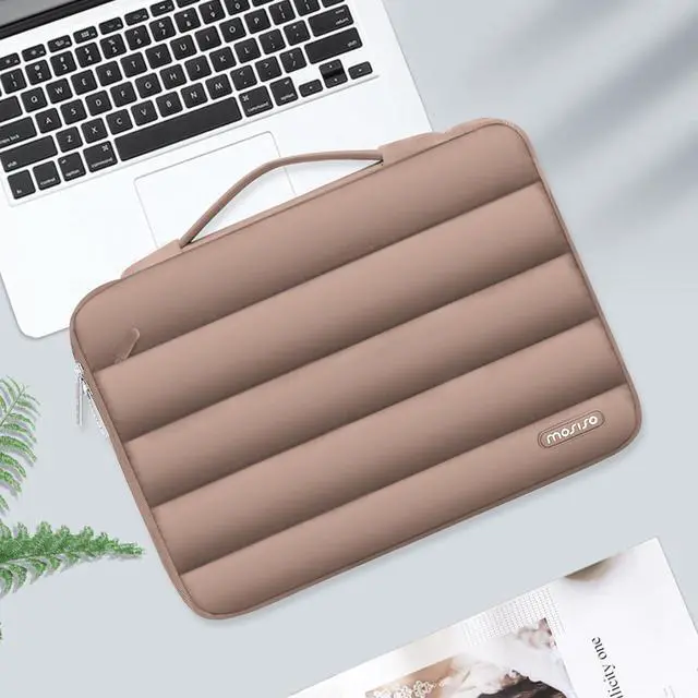 Alt view image 7 of 7 - 360 Protective 13-14 inch Laptop Case, 13.3 inch Puffy Laptop Sleeve