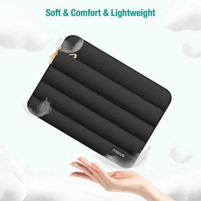 Alt view image 5 of 7 - Laptop Case 13.3 inch,13-13.3 inch Puffy Laptop Sleeve Carrying Case