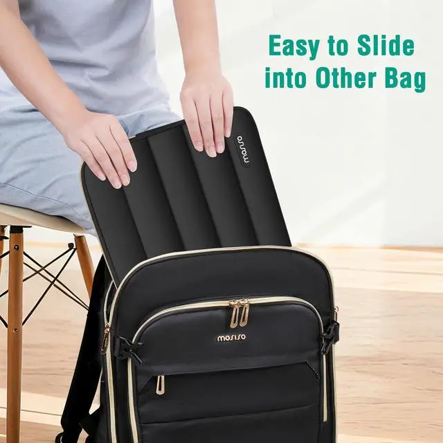 Alt view image 7 of 7 - Laptop Case 13.3 inch,13-13.3 inch Puffy Laptop Sleeve Carrying Case