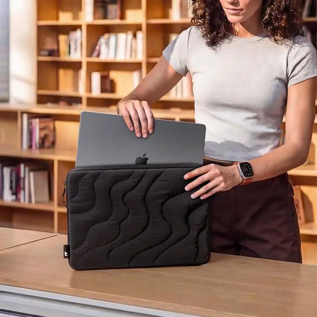 Alt view image 7 of 7 - 360 Protective Puffy Laptop Sleeve for 13-inch MacBook Air M5/A3449