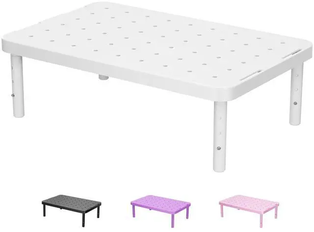 Main image of Computer Monitor Stand for Desk, Adjustable Laptop Riser, up to 44 lbs