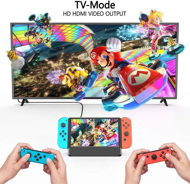 Alt view image 6 of 7 - for Nintendo Switch 2 Dock Station, Portable TV Docking Station with 4K@60Hz HDMI Output, USB 3.0 Port and 100W USB C Power, Includes HDMI Cable