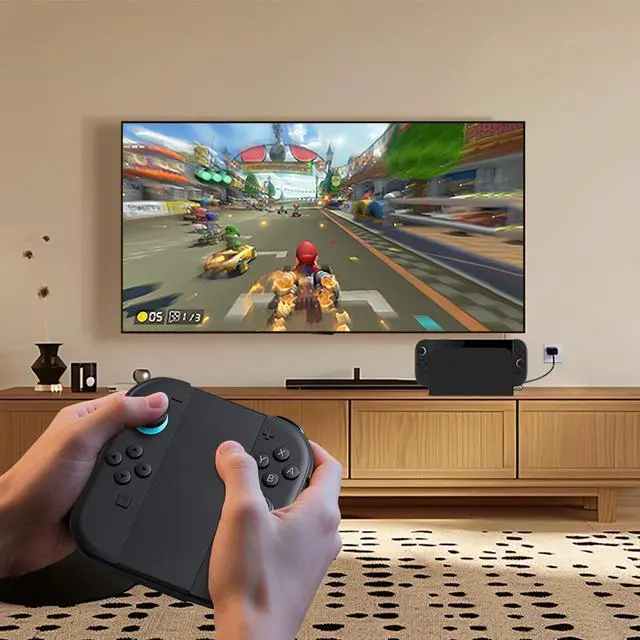 Alt view image 5 of 5 - for Switch 2 TV Dock Station Replacement Switch 2 TV Dock Kit, 4K@60Hz HD HDMI Cable and 60W Fast Charging, Compatible with Nintendo Switch 2 Only