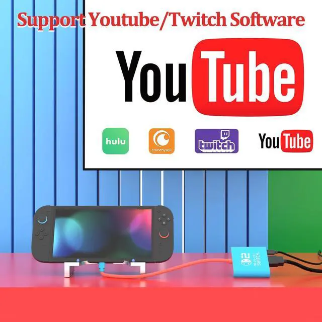 Alt view image 4 of 6 - Switch 2 Dock for Nintendo Switch2 Tv Adapter Portable Switch2 Docking Station, Switch TV Adapter Compatible Steam Deck/Switch OLED, USB C to HDMI Adapters Support 4K/1080P Switch2 TVs Dock Mode