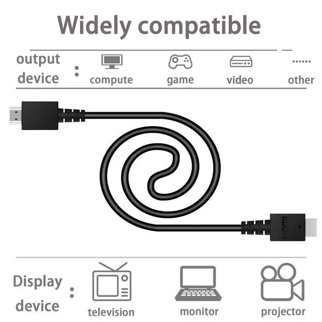 Alt view image 5 of 5 - Original Nintendo Switch HDMI Cable 5ft