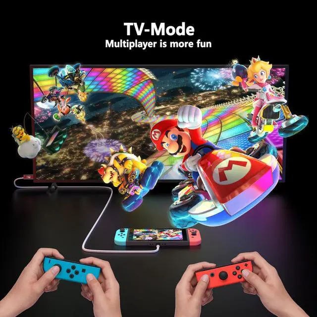 Alt view image 4 of 7 - Portable Switch Dock USB C to 4K HDMI Conversion Cable for Nintendo Switch/Switch OLED, TV HDMI Adapter Cable Compatible with Nintendo Switch, Steam Deck, Laptop,Tablet, Mobile Phone