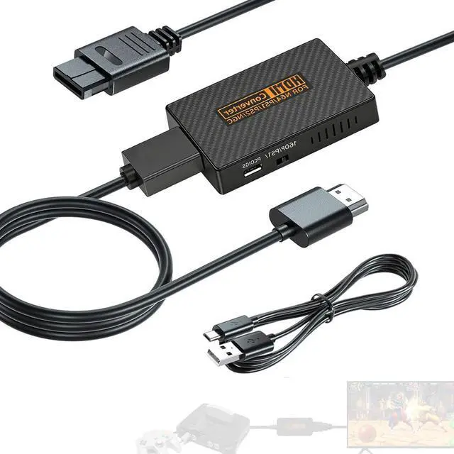 Main image of N64 to HDMI Adapter, HDMI Converter for N64/Gamecube/SNES/SFC Game Console