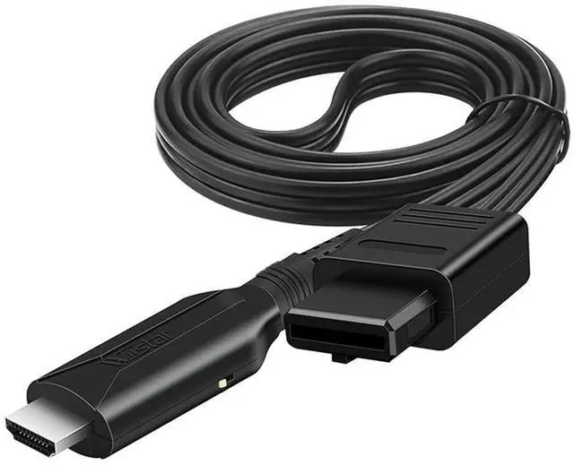 Main image of HDMI Cable, N64 to HDMI Adapter Cables HD Converter Connector Video Conversion Line 1080P/720P 1M Cord Compatible with Nintendo 64 N64/NGC/SNES, TV/Monitor