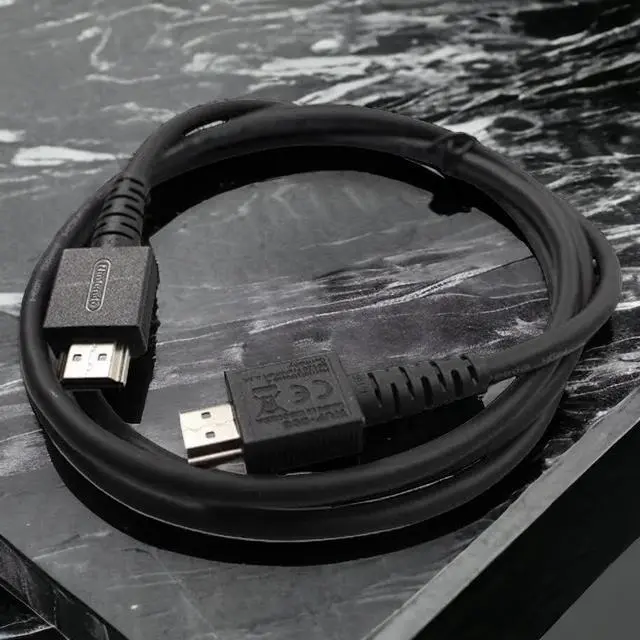Alt view image 4 of 7 - OEM HDMI Cable Compatible with Nintendo Switch and OLED 4.5ft