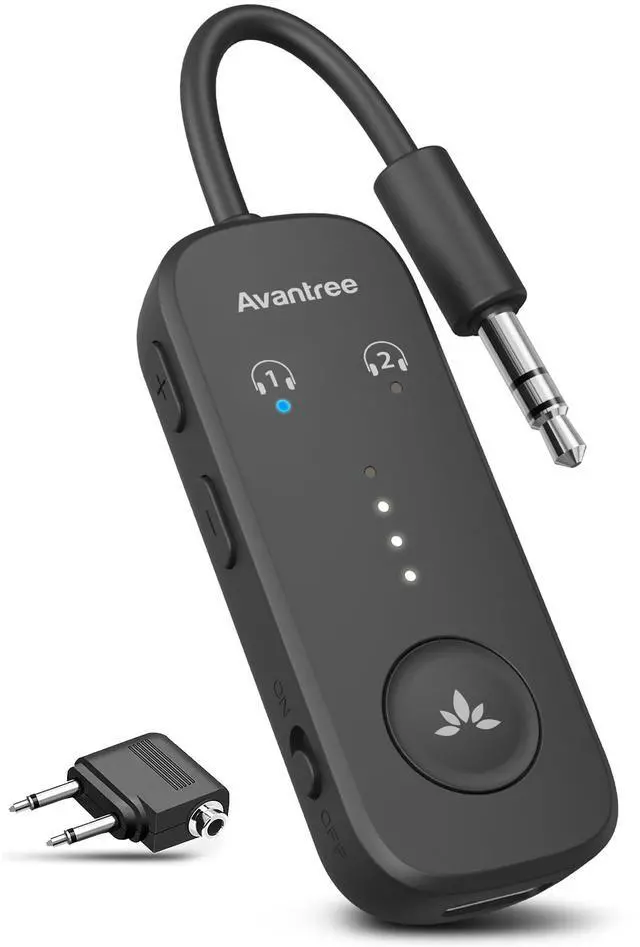 Main image of Relay Airplane Bluetooth Adapter for 2 AirPods or Headphones