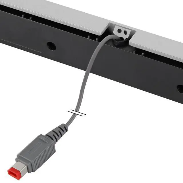Alt view image 4 of 7 - Sensor Bar for Wii and Wii U, Replacement Wired Infrared Ray Sensor Bar