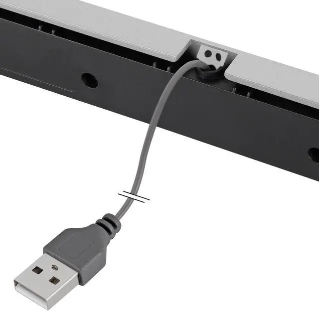 Alt view image 4 of 7 - USB Sensor Bar for Wii / Wii U, Replacement Wired Infrared Ray Sensor Bar
