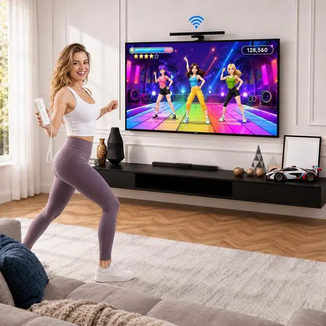 Alt view image 2 of 7 - Wii Wired Sensor Bar for Wii and Wii U Console, Motion Game Accessories