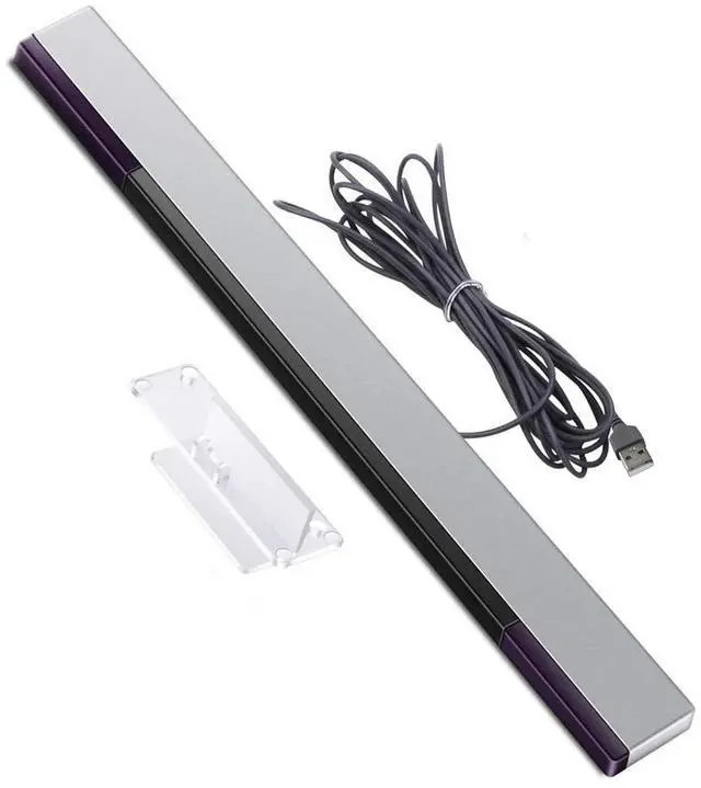 Main image of USB Sensor Bar for Wii, Replacement Wired Infrared Ray Sensor Bar for Nintendo Wii and Wii U Console