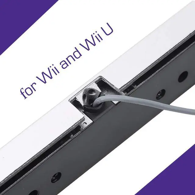 Alt view image 6 of 7 - USB Sensor Bar for Wii, Replacement Wired Infrared Ray Sensor Bar for Nintendo Wii and Wii U Console