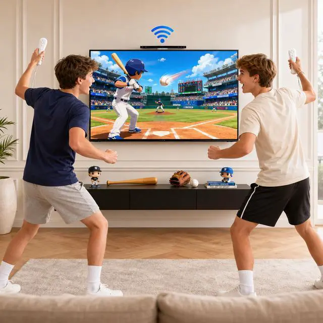 Alt view image 4 of 7 - 2 Pack Wired Wii Sensor Bar, Motion Game Accessories for Wii and Wii U