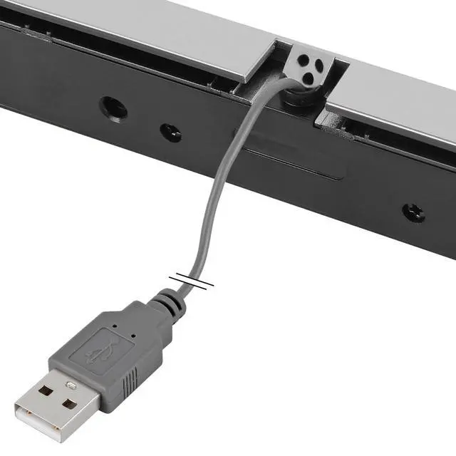 Alt view image 4 of 7 - USB Sensor Bar for Wii, Wii U, Replacement IR Motion Sensor Bar