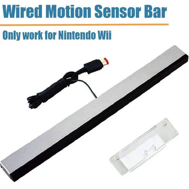 Alt view image 2 of 7 - 4 in 1 Wii Replacement Cables Set - AC Power Adapter, Wii to HDMI Converter, Wired Motion Sensor Bar and Composite AV Cable