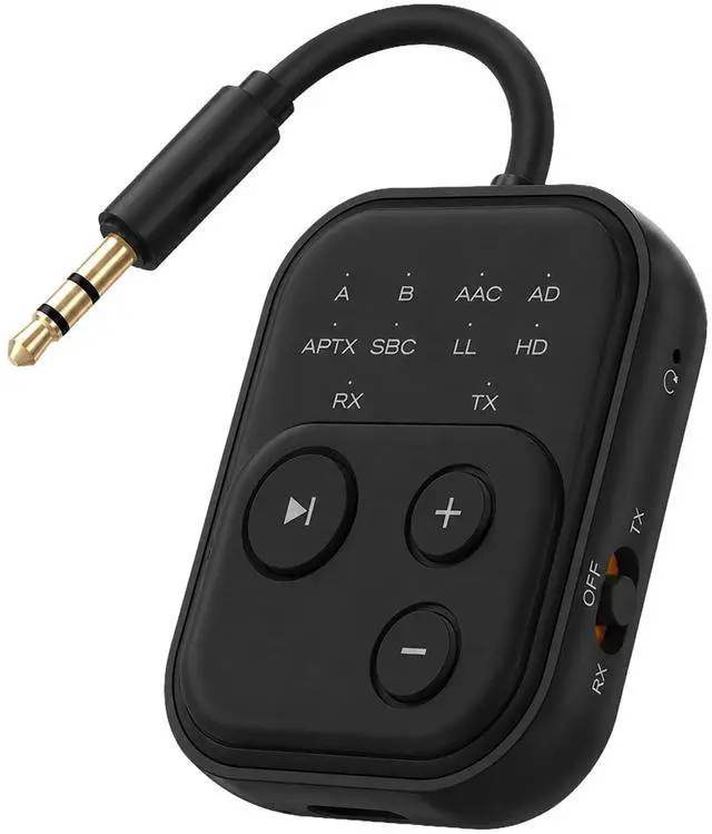 Main image of Bluetooth 6.0 Audio Transmitter Receiver, Airplane Bluetooth Adapter for TV