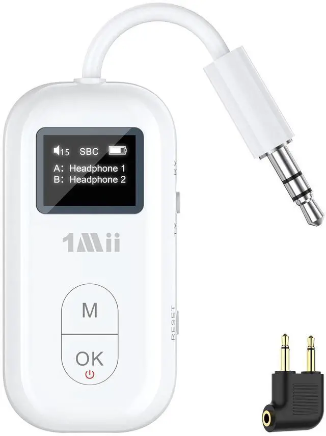 Main image of SafeFly Pro Airplane Bluetooth Adapter for AirPods Wireless Headphones