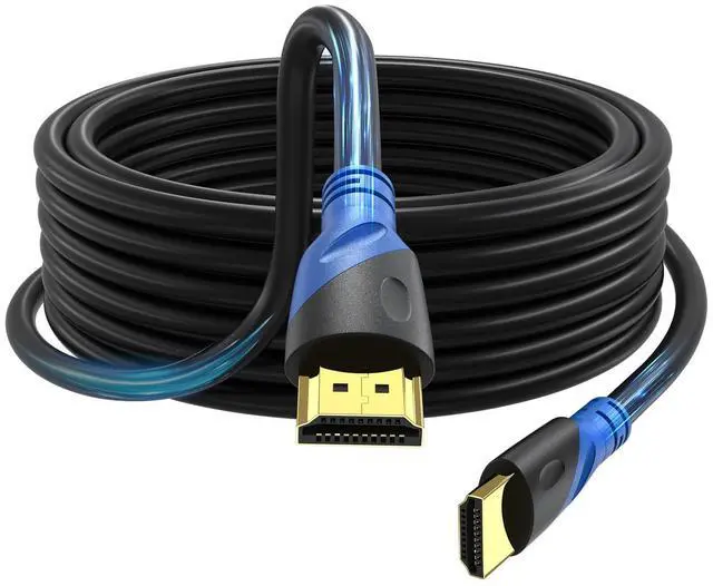 Main image of 4K HDMI 25 FT Cable (HDMI 2.0,18Gbps) Ultra High Speed Gold Plated Connectors,Ethernet HDMI Cord, 4K@60HZ 2K 1080P 3D ARC Compatible with UHD TV Monitor Laptop Xbox PS4/PS5 ect(7.5m)