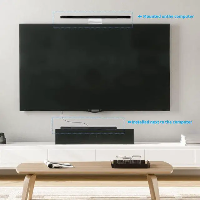 Alt view image 4 of 7 - 3 in 1 Accessories Bundle Kits for Wii, AC Power Supply Adapter + Wii to hdmi Converter and Wired Infrared Ray Sensor Bar Compatible with Nintendo Wii