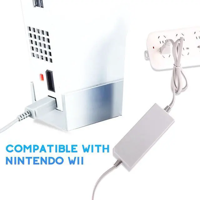 Alt view image 6 of 7 - 3 in 1 Accessories Bundle Kits for Wii, AC Power Supply Adapter + Wii to hdmi Converter and Wired Infrared Ray Sensor Bar Compatible with Nintendo Wii