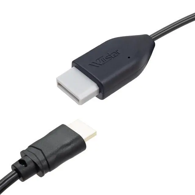Alt view image 2 of 7 - Wii HDMI Adapter Wii to HDMI Cable 1.5m/4.92ft Video Converter