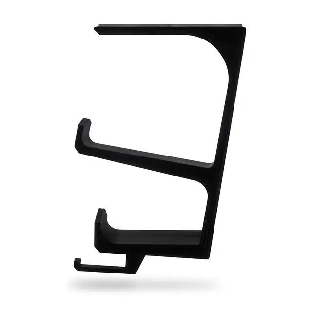 Alt view image 7 of 7 - The VULCAN - Under Desk Gamepad Controller & Headphone Hanger Holder Stand - Designed for XBOX ONE, PS4, PS3, PS5, Dualshock, Switch, PC, Steelseries, Steam & More