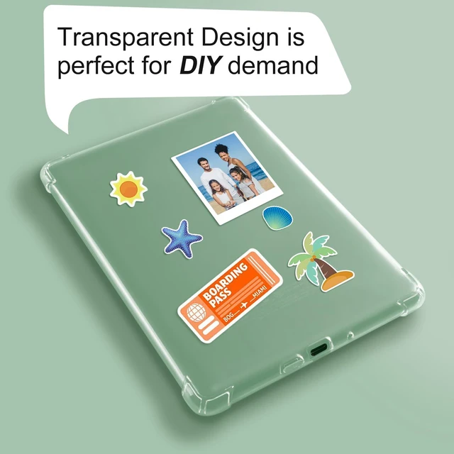 Alt view image 4 of 7 - Clear Case Exclusively for 6" Kindle 2024 & 2022(11th Generation) | Ultra Slim Soft TPU Transparent Cover, Lightweight and Durable Protection