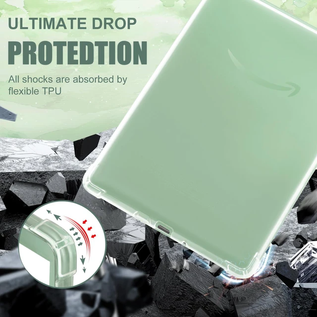 Alt view image 7 of 7 - Clear Case Exclusively for 6" Kindle 2024 & 2022(11th Generation) | Ultra Slim Soft TPU Transparent Cover, Lightweight and Durable Protection