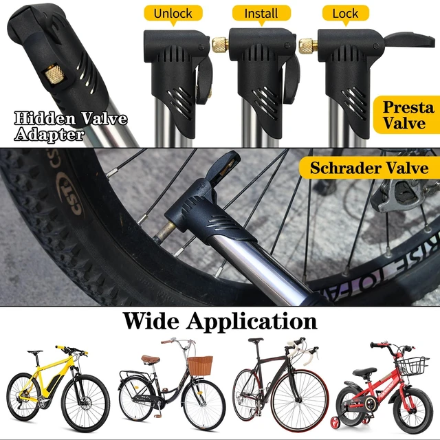 Alt view image 4 of 7 - Bike Repair Kit, Bike Bag With Tire Pump, Bike Multitool, Allen Wrenches | for Mountain Bike and Road Bike