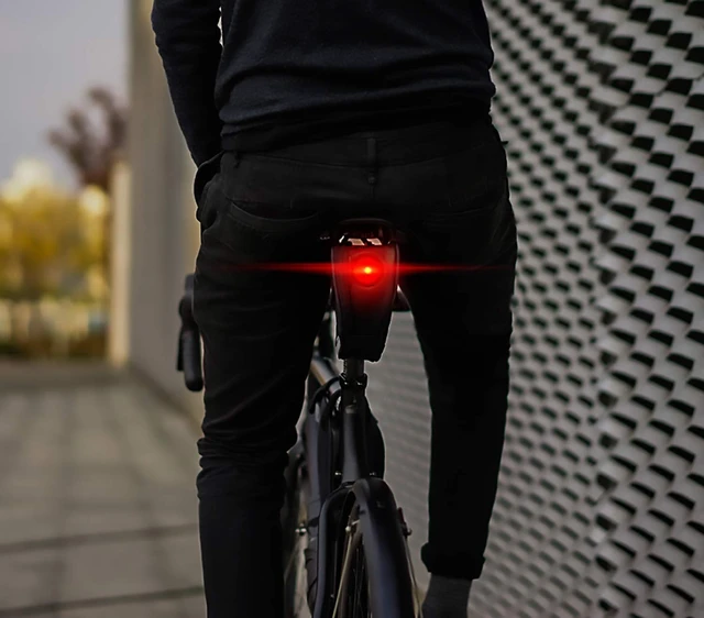 Alt view image 7 of 7 - A36 Bike Repair Kit with Taillight - Waterproof Bicycle Saddle Bag, 16-in-1 Multi-Tool, Glueless Tire Tube Patches & Tire Levers, Complete Under-Seat Pack for Cyclists