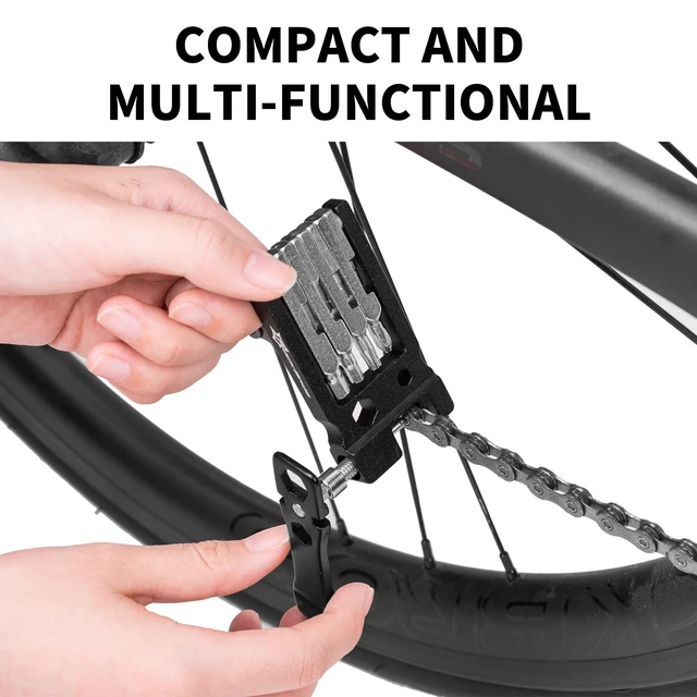 Alt view image 5 of 5 - 20 In 1 Bike Multi-Function Tool Kit - Allen Wrench, Tire Levers | Portable