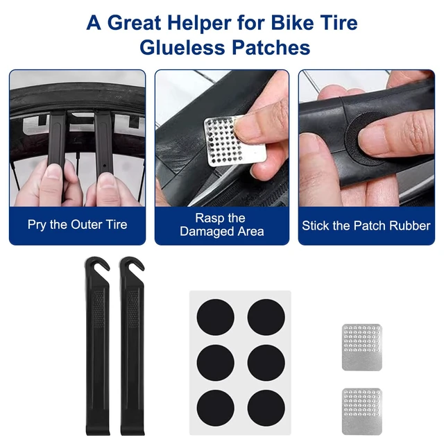 Alt view image 4 of 7 - 2L Bike Frame Storage Bag with Water Resistant Reflective ,Bike Tire Repair Tool Kit,Mini Bike Pump,16 in 1 Multitool & Bicycle Tyre Lever Patch Repair Tool Accessories Set for Mountain Road Bike, MTB